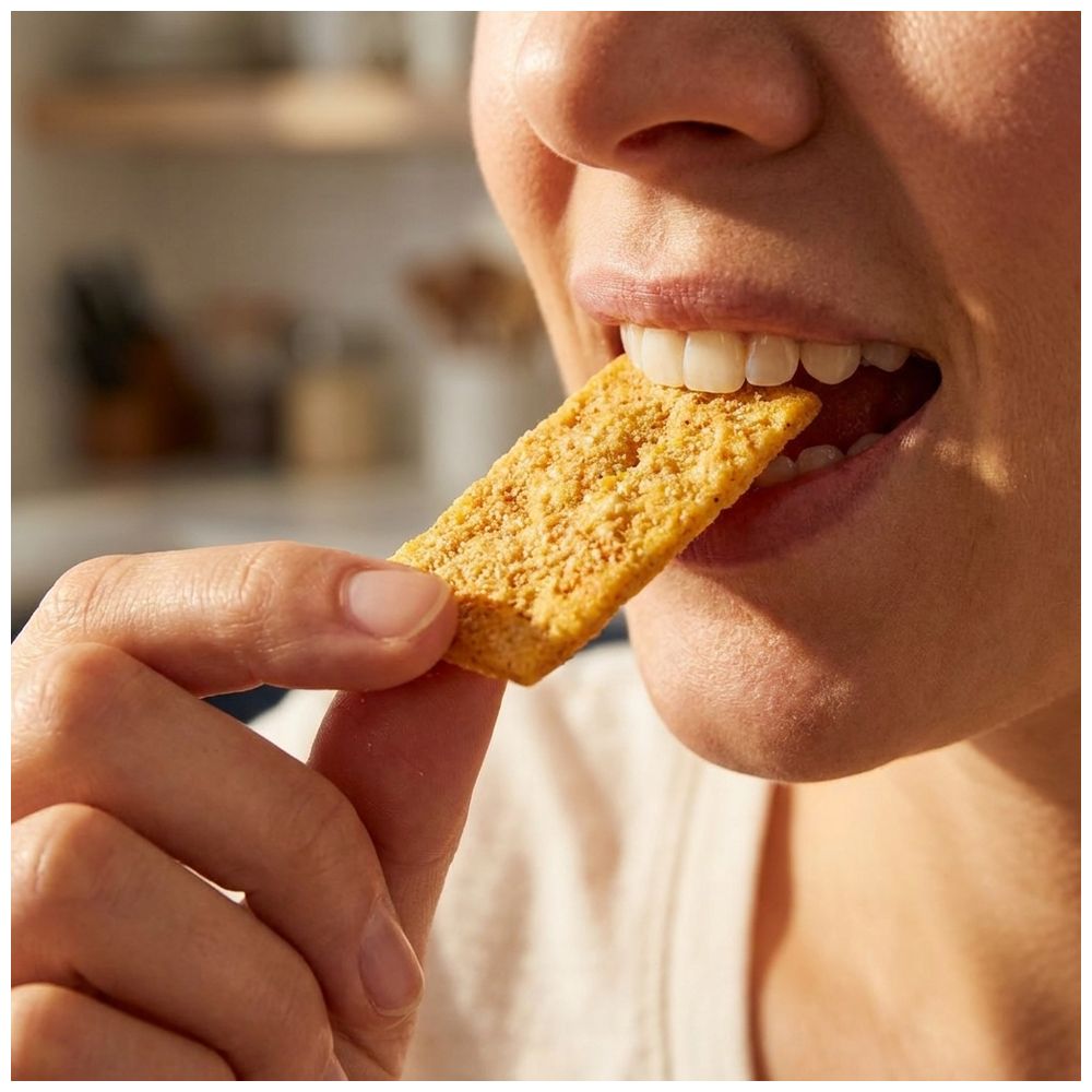 Qvie - Double Bites Honey Mustard - High-Protein Low-Calorie 7 servings