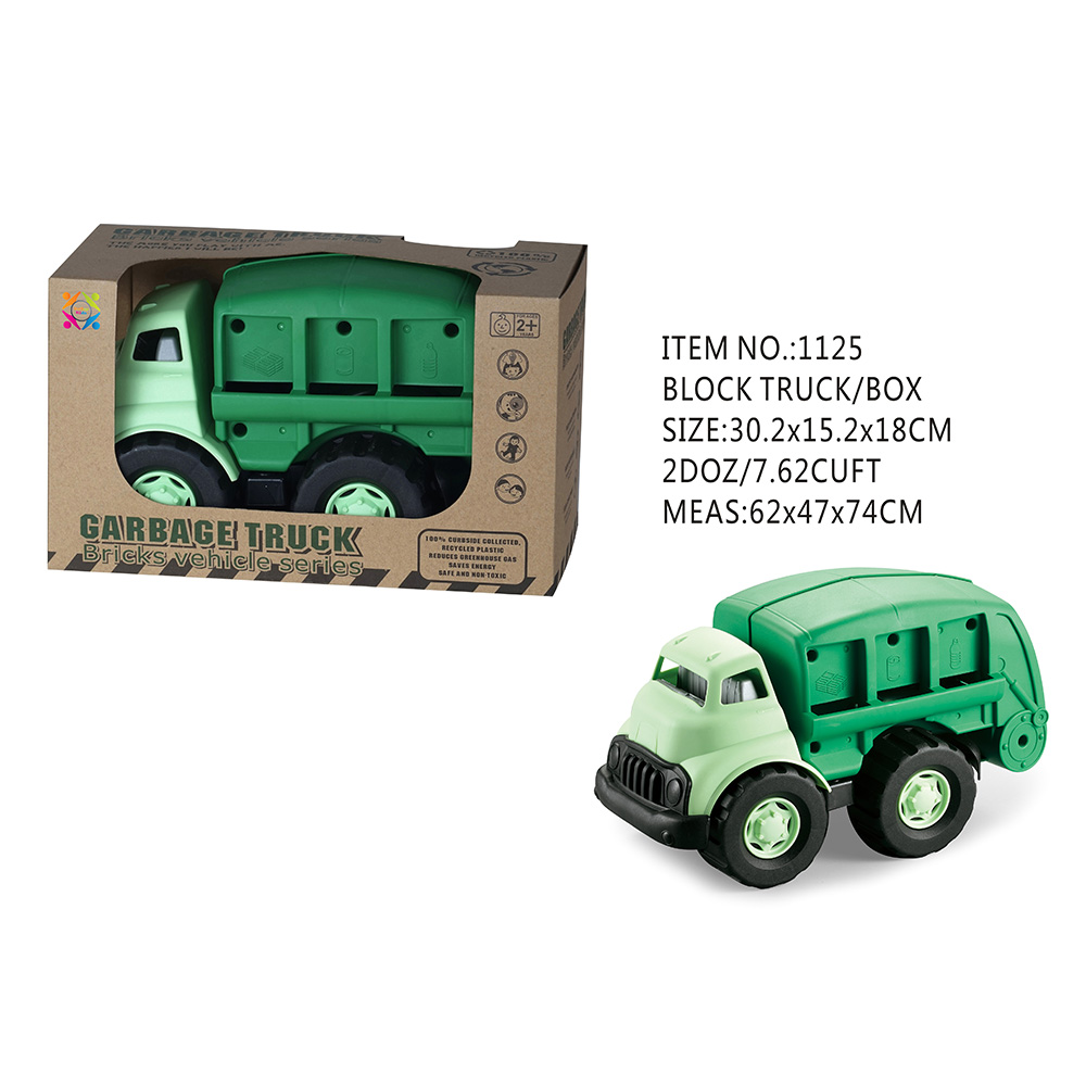 Rollup Kids - Eco Friendly Garbage Truck - Green