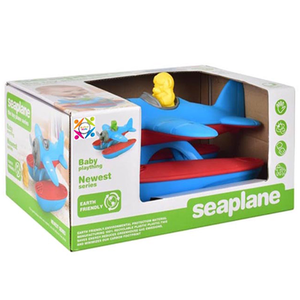 Rollup Kids - Eco Friendly Rescue Boat Helicopter - Blue