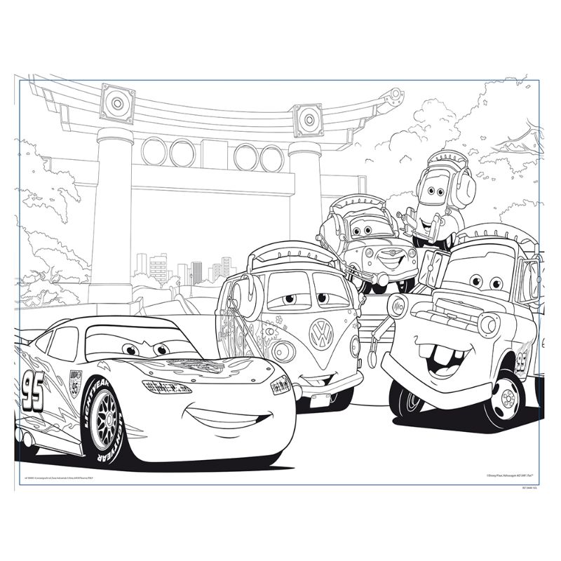 Disney Cars - Double Sided Jigsaw Puzzle Plus - 108Pcs