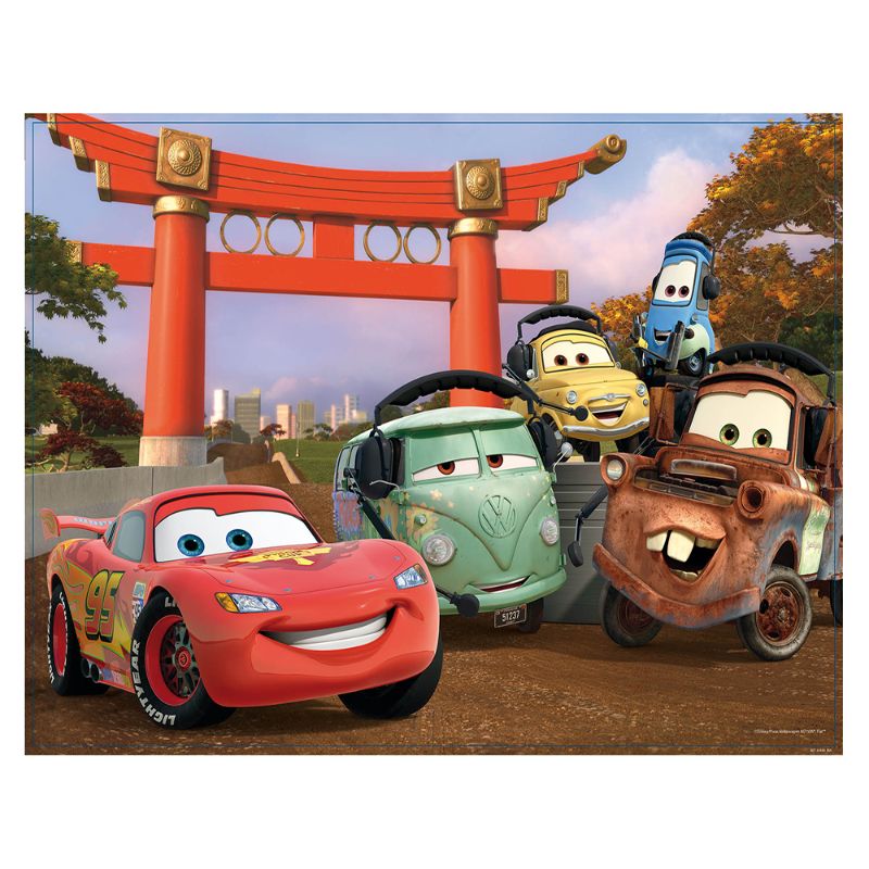 Disney Cars - Double Sided Jigsaw Puzzle Plus - 108Pcs