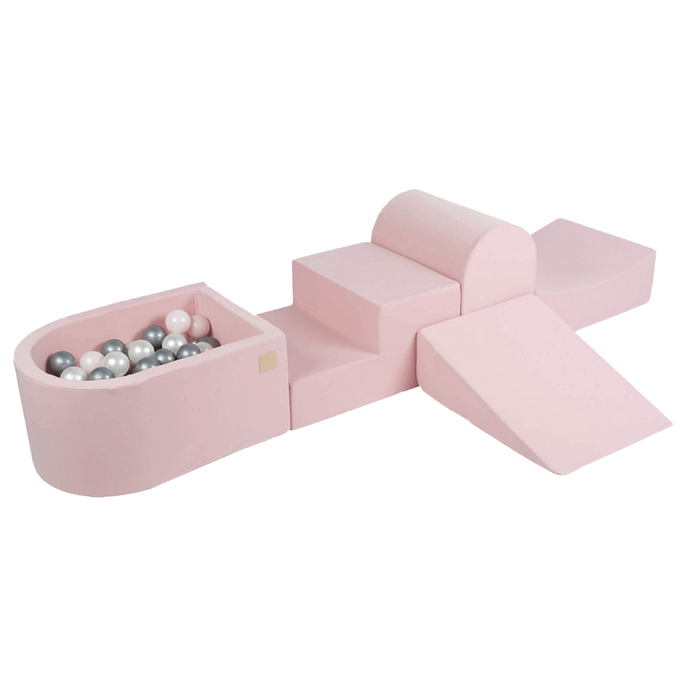 Misioo - Foam Playset with 100 Balls - Pink