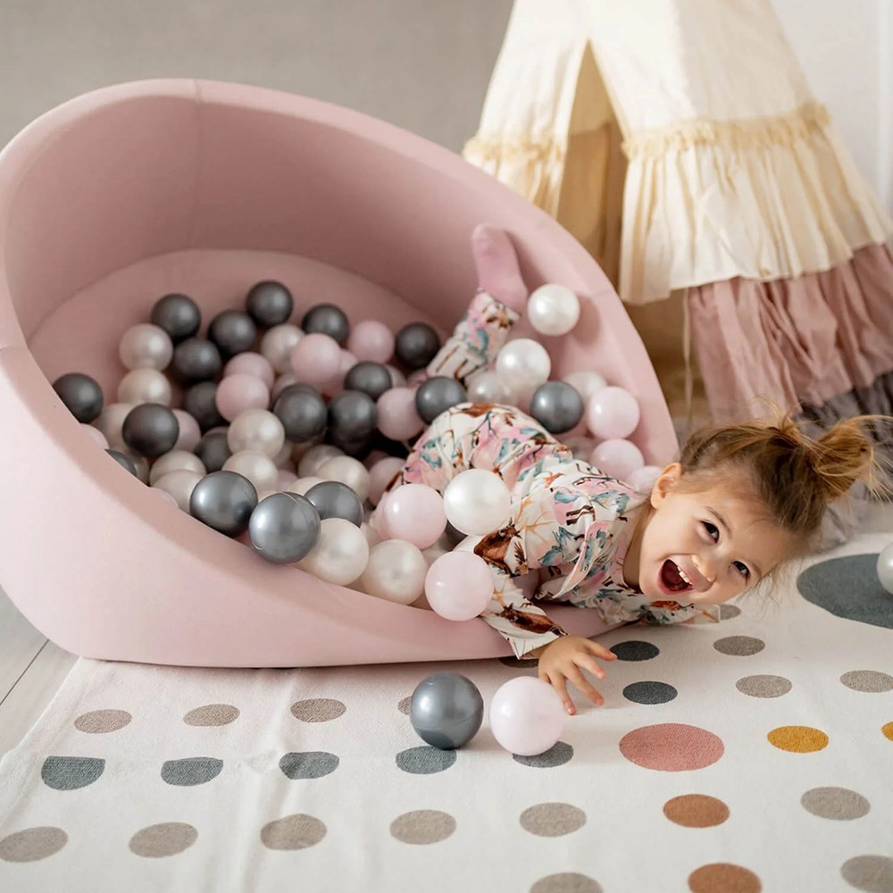 Misioo - Smart Ball Pool Round - 115 x 50 - Pink