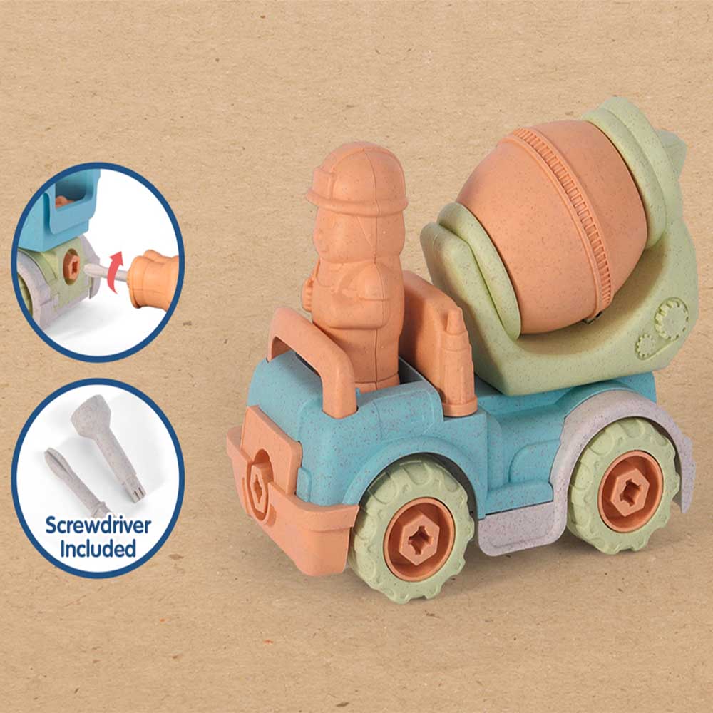 Rollup Kids - Assemble Mixer Truck Toy
