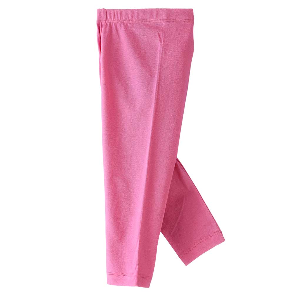Jelliene Girls Soft & Comfortable Cotton Leggings - Pink