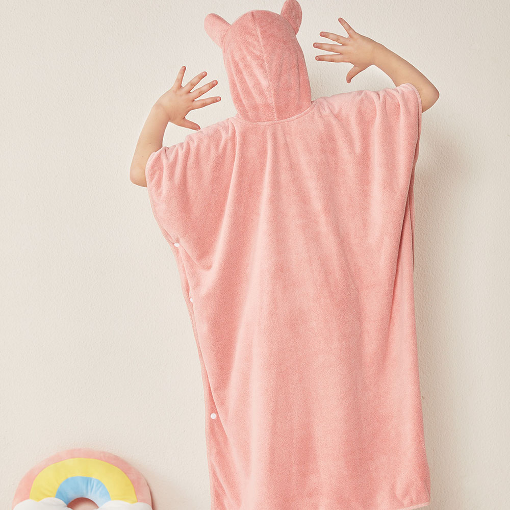 Reefi - Kappa Bathrobe Without Drawing - Orange - 9-11Y