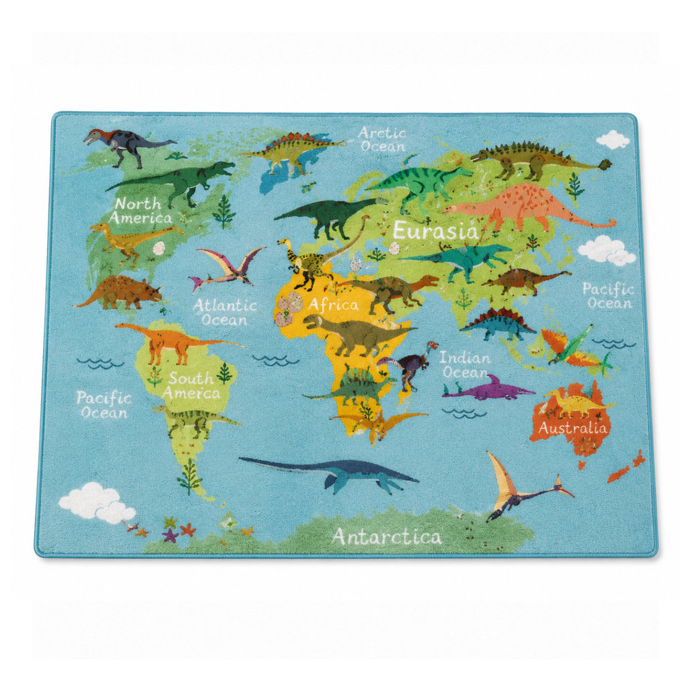 Factory Price - World Map Kid's Room Playmat/Rug