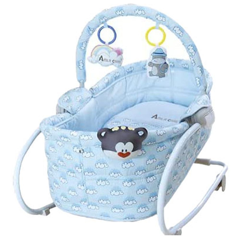 Amla Care - Rocking Bed - Blue