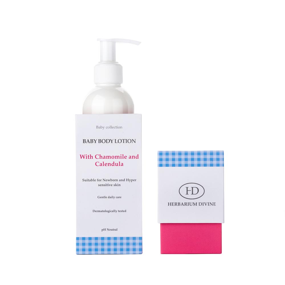 Herbarium Divine - Baby Body Lotion with Chamomile & Calendula