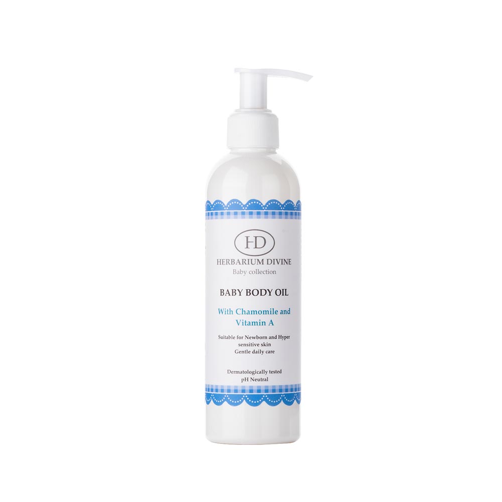 Herbarium Divine - Baby Body Oil with Chamomile & Vitamin A