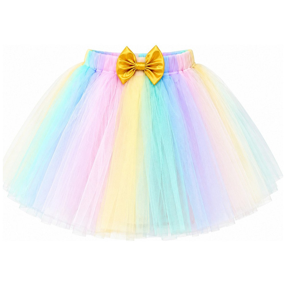 Baa Baa Black Sheep 'Over the Rainbow' Tulle Girls Tutu Set - 3pcs