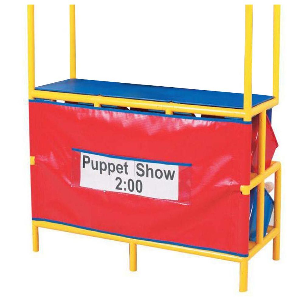 Gigo - Puppet Stage with Cubbies In Back