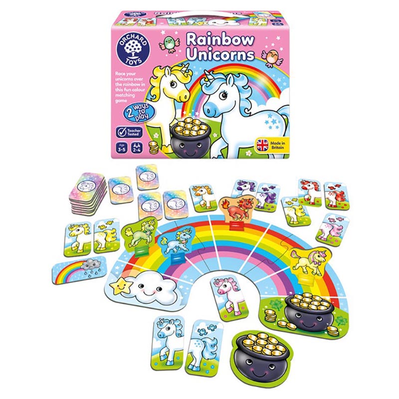 Orchard Toys - Rainbow Unicorns