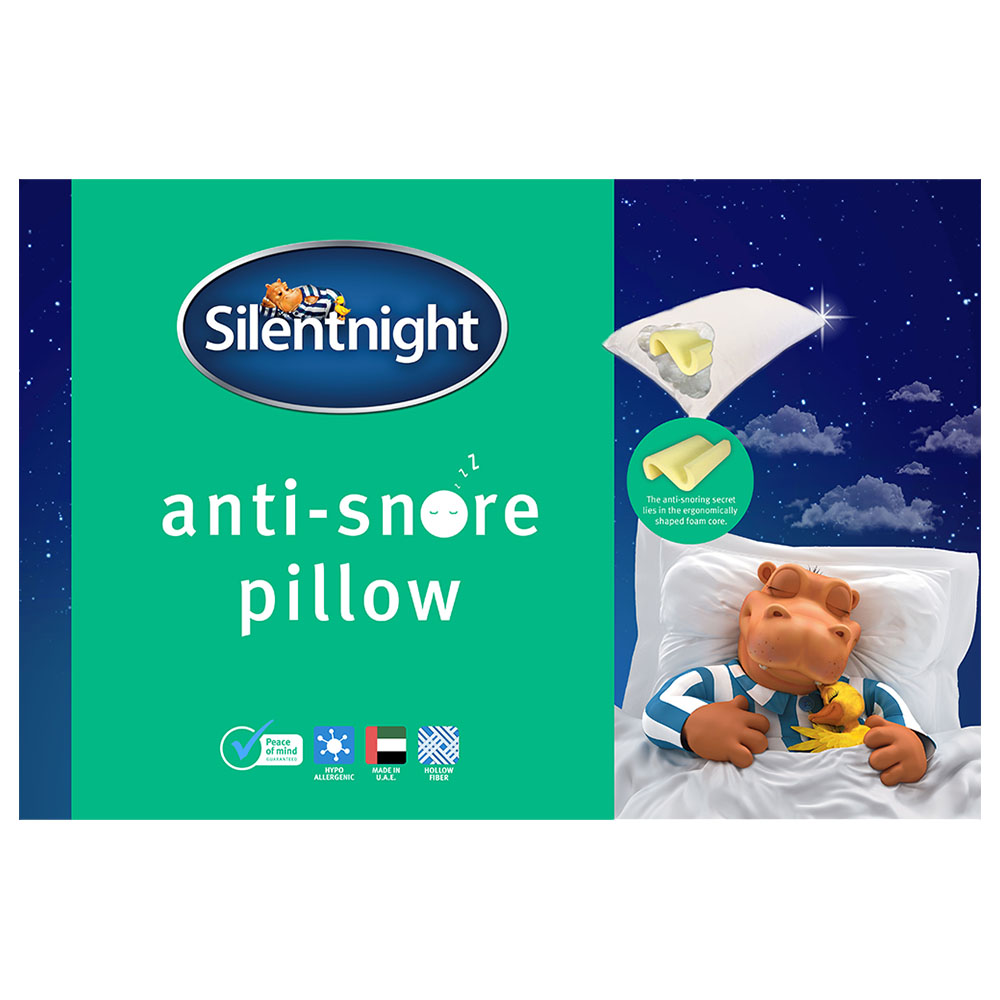 Silentnight - Anti-Snore Hollow Fibre Pillow