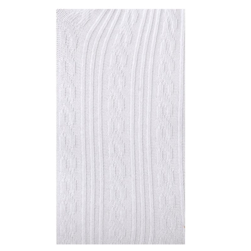 Genius Girl's Patterned Design Tights - White