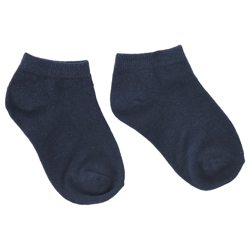 Genius Kids Trainer Socks - Navy - 3 Pcs