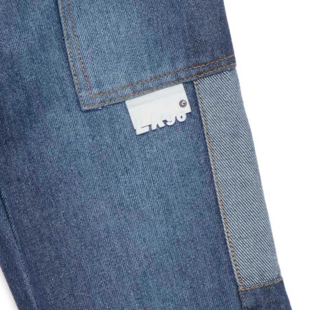 Little Kangaroos Boy Elasticated Denim Jeans - Dark Blue