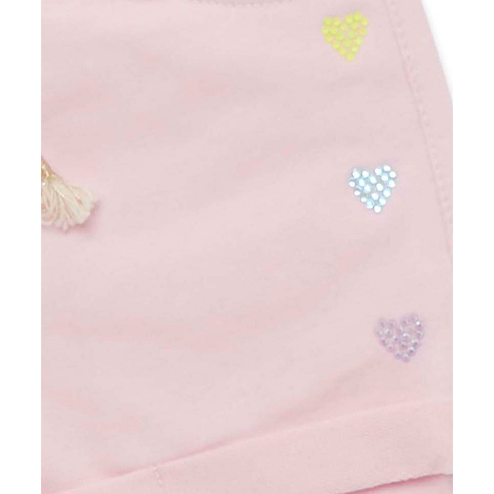 Little Kangaroos Girl Full Elastic Shorts Ballet - Pink