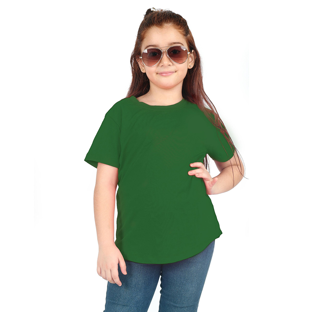 Nexgen Girls - Half Sleeves T-Shirt - Green