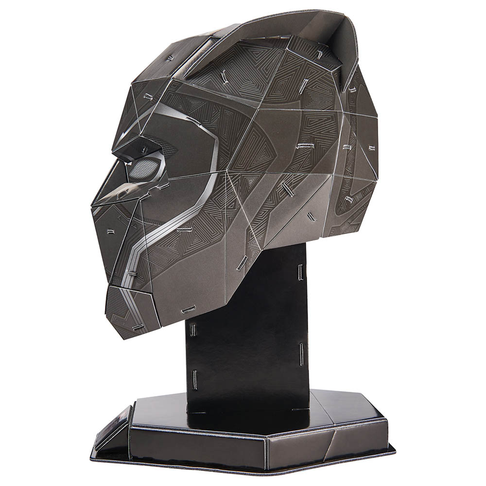 Spin Master - 4D Build Marvel Black Panther 3D Puzzle Model Kit - 82pcs