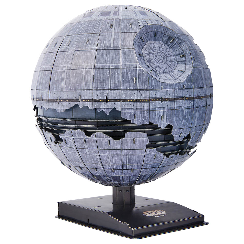 Spin Master - 4D Build Star Wars Death Star II Cardstock Model Kit - 272pcs