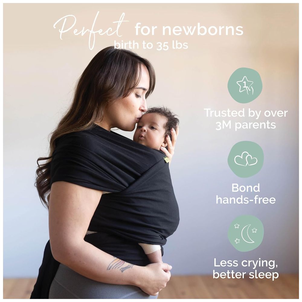 Boba - Baby Wrap, Classic Black