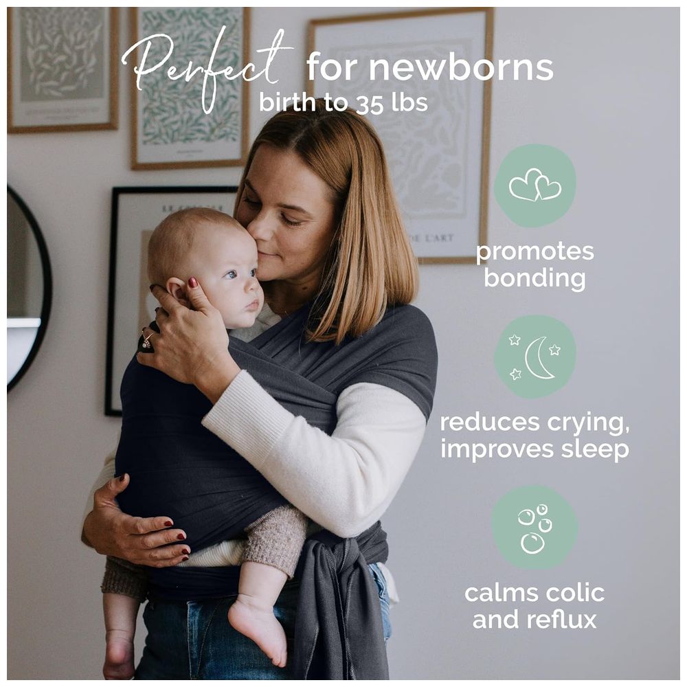 Boba - Serenity Organic Wrap - Dark Grey