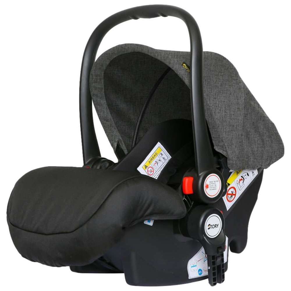 Teknum - Infant Car Seat- Story - Dark Grey
