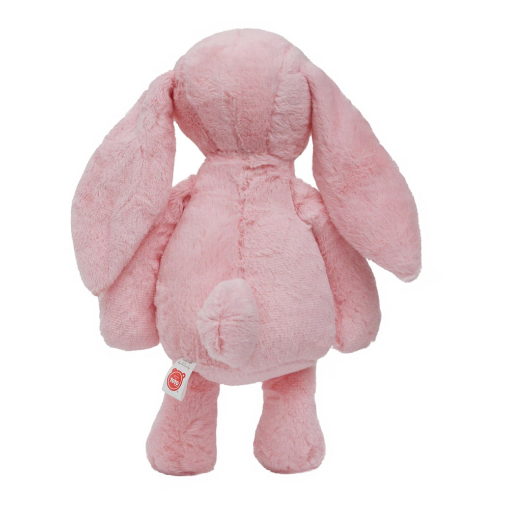 Toto Toys - Plush Soft Toy - Bunny - Pink - 33 cm
