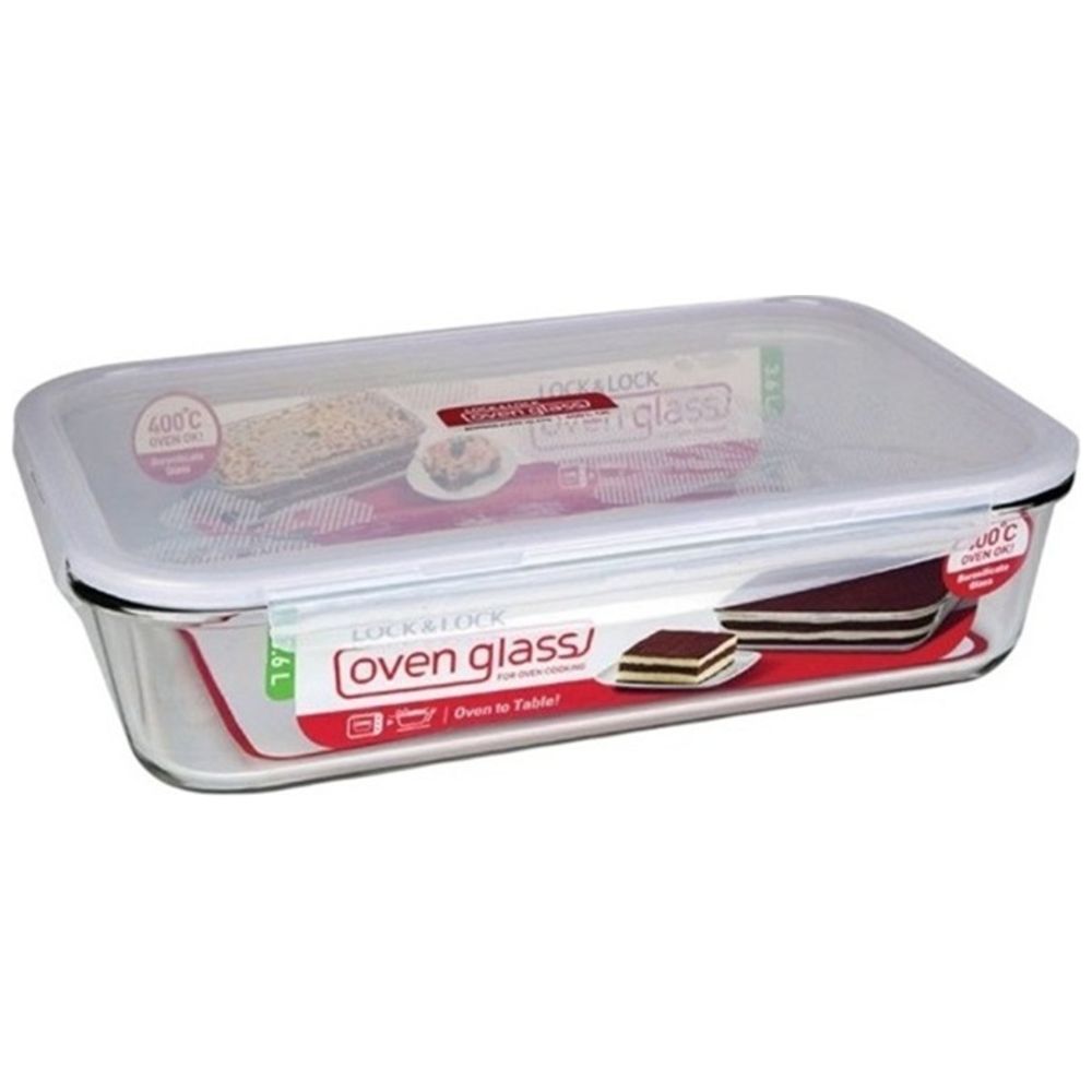 LOCK&LOCK - Ovenglass Euro Rectangle 3.6L