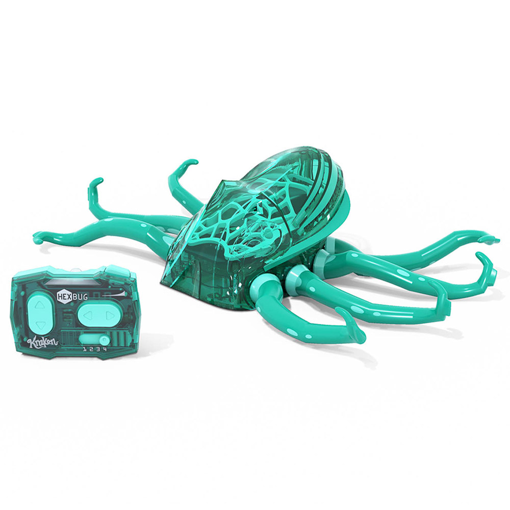 Spin Master - Hexbug Kraken Robotic Mythical Creature - Green
