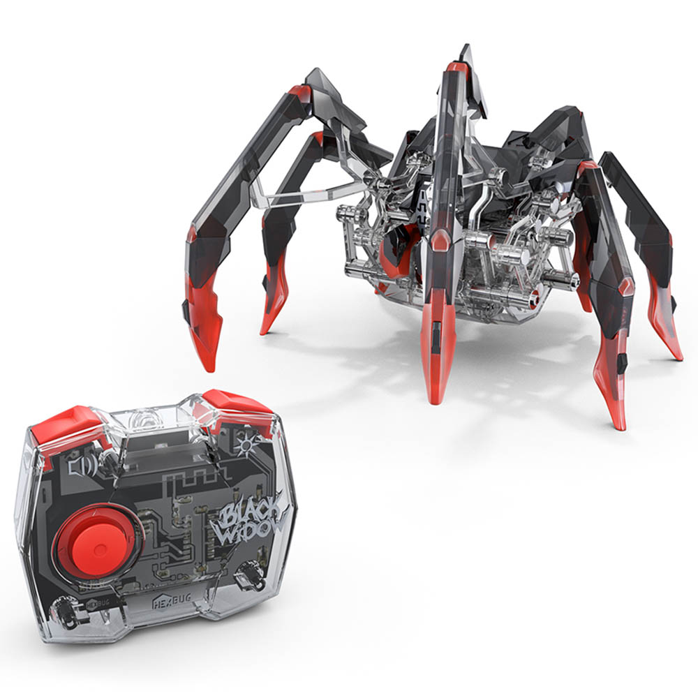 Spin Master - Hexbug Remote Control Robotic Black Widow Figure