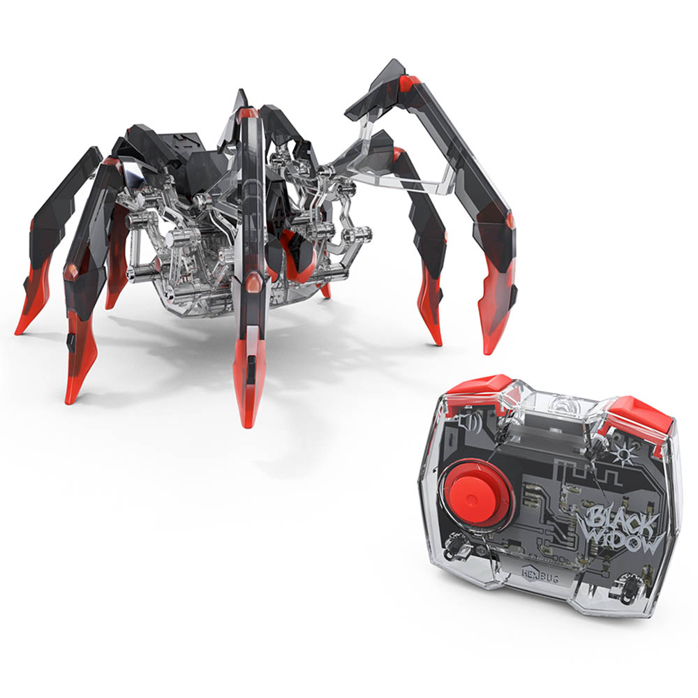 Spin Master - Hexbug Remote Control Robotic Black Widow Figure