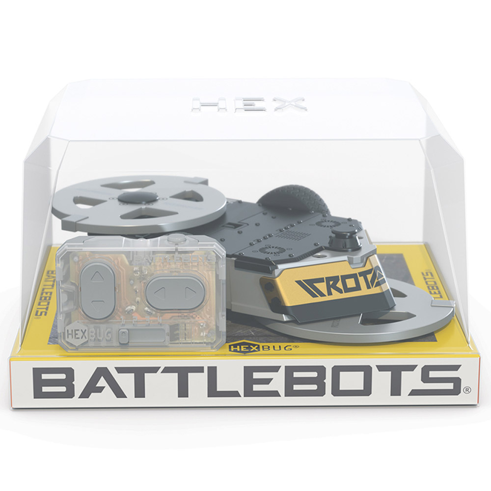 Spin Master - Hexbug Remote Control Battlebots Rotator Robot Toy