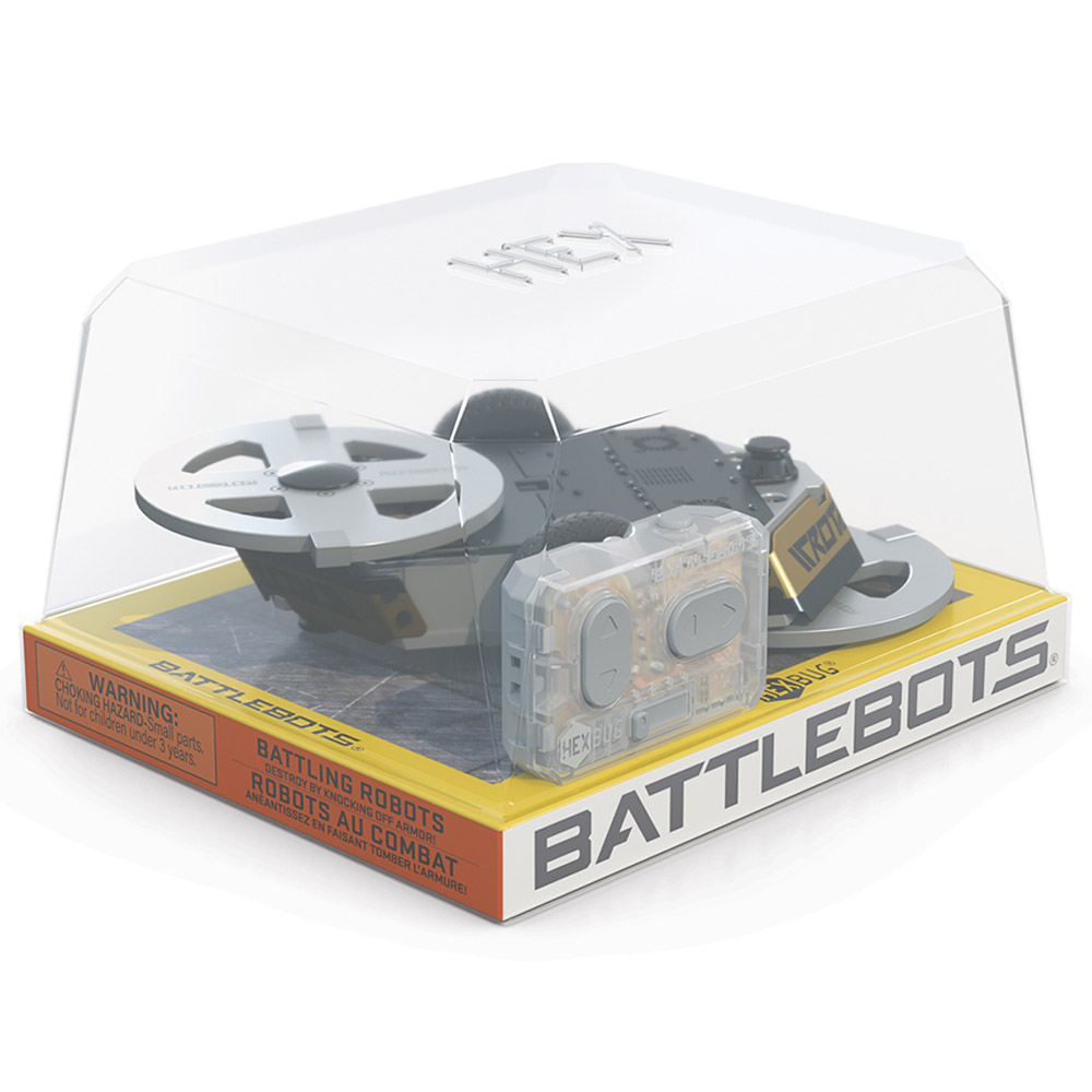 Spin Master - Hexbug Remote Control Battlebots Rotator Robot Toy