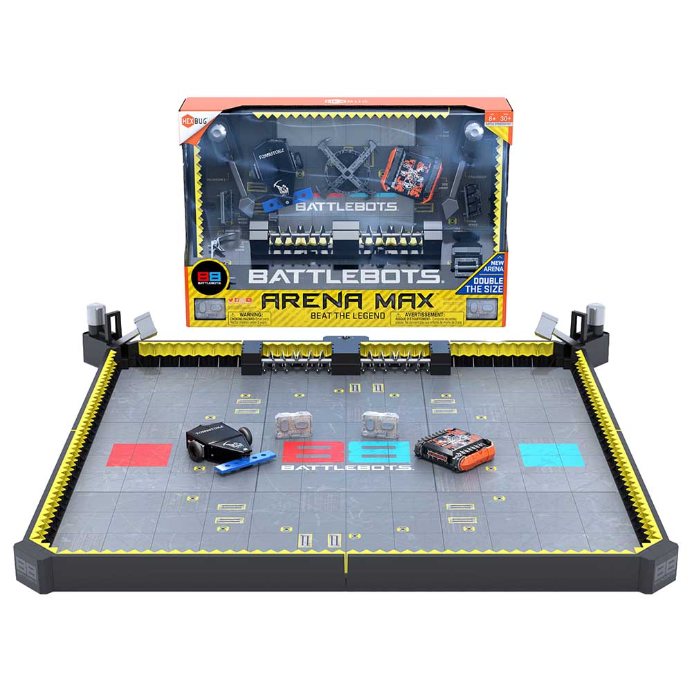 Spin Master - Hexbug Arena Max Battlebots Multiplayer Robot Board Game