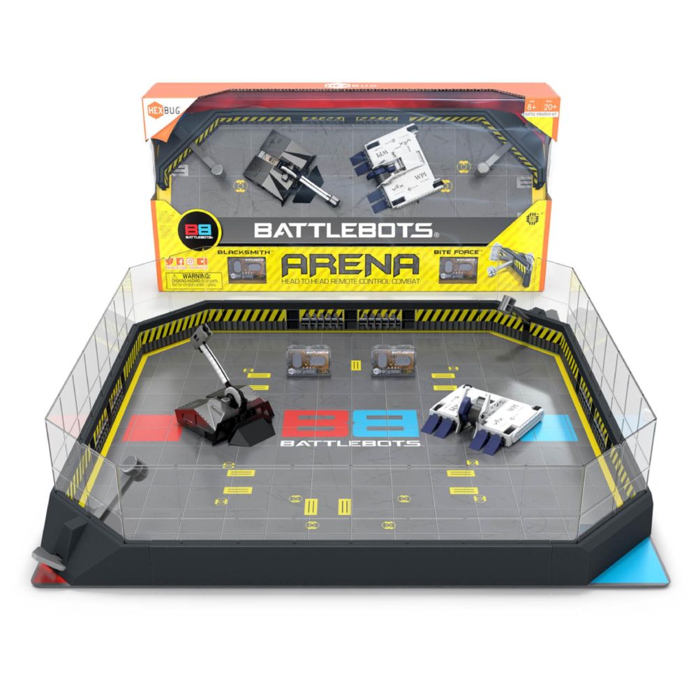 Spin Master - Hexbug Arena Max Battlebots Multiplayer Robot Board Game