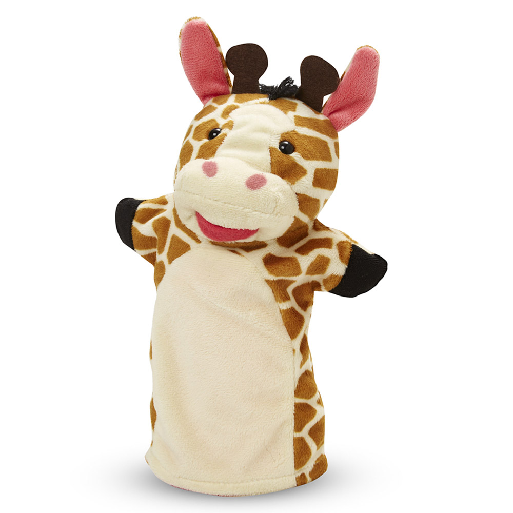 Melissa & Doug Zoo Friends Hand Puppets - 4 Pcs