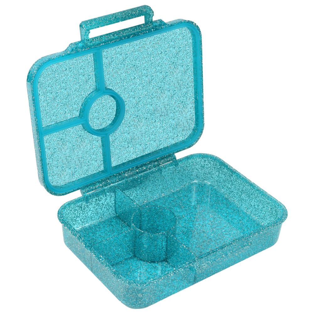 Essen - Personalized Tritan Bento Lunch Box - Teal Butterfly