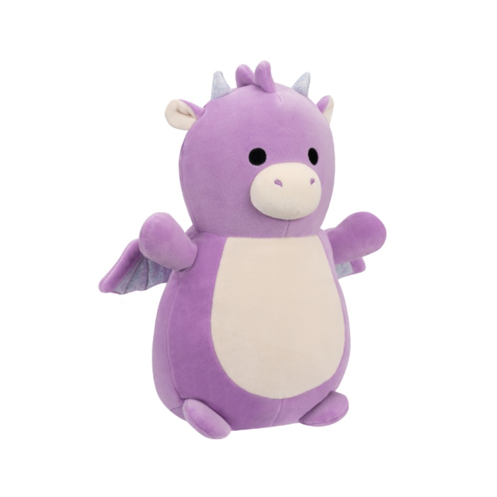 Squishmallows - Dina Dragon Hugmee Plush Toy - Purple - 10-Inch