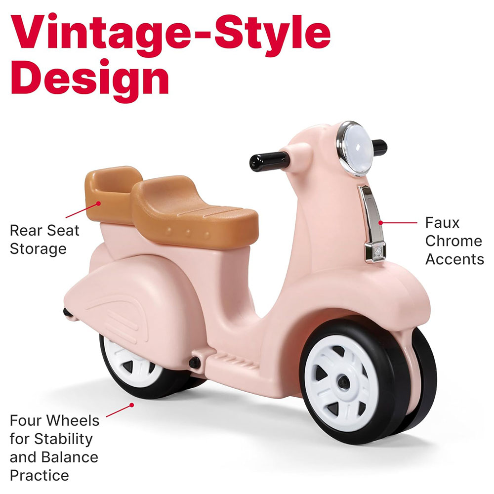 Step2 - Ride Along Scooter - Rose Pink