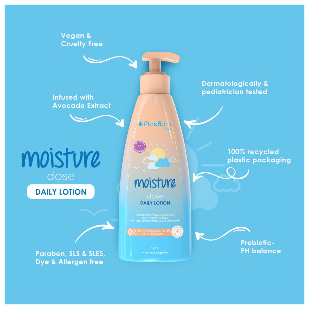 PureBorn - Baby Daily Lotion - 300ml