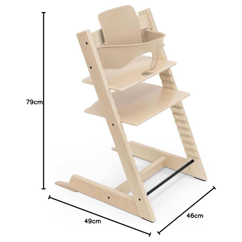 Stokke - Tripp Trapp Wooden Feeding High Chair