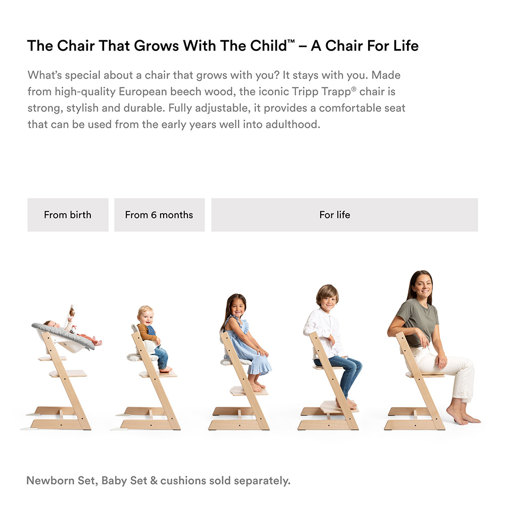 Stokke - Tripp Trapp Wooden Feeding High Chair