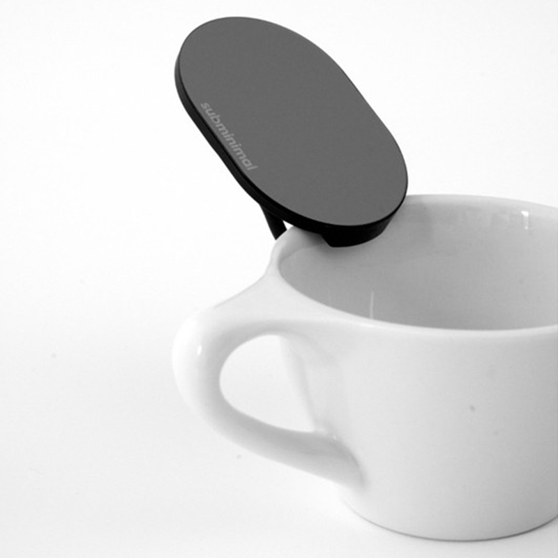 Subminimal Upshot Espresso Shot Mirror - Black