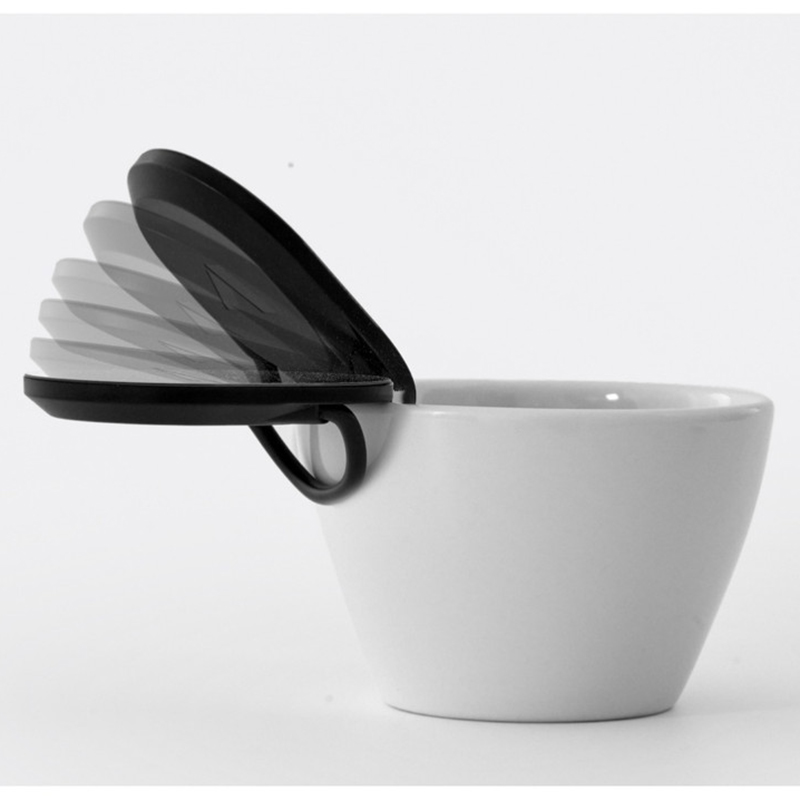 Subminimal Upshot Espresso Shot Mirror - Black