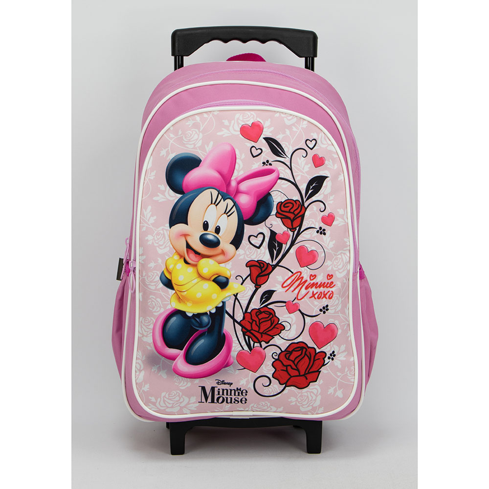 Sunce - 5-in-1 Disney Minnie Roller Backpack Set - 5pcs - 16-Inch/41cm