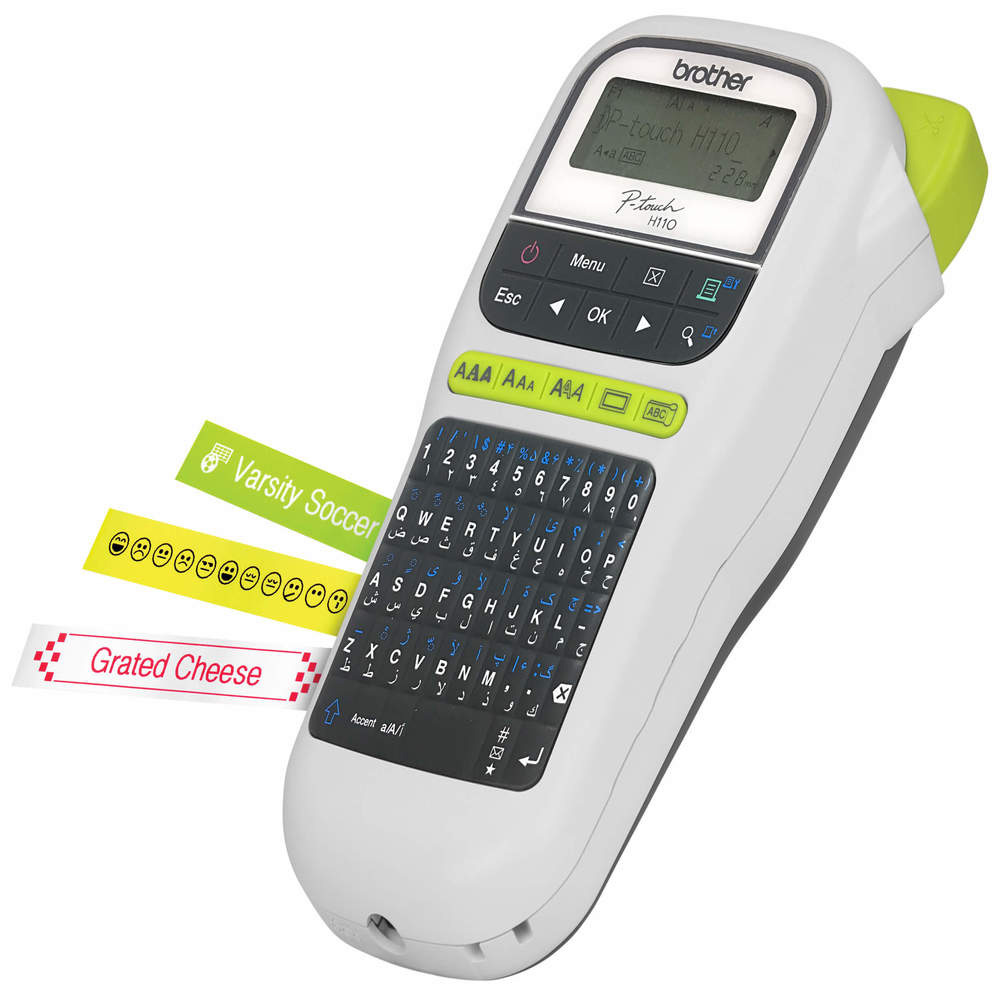 Brother - PTH-110 Handheld English & Arabic Label Printer