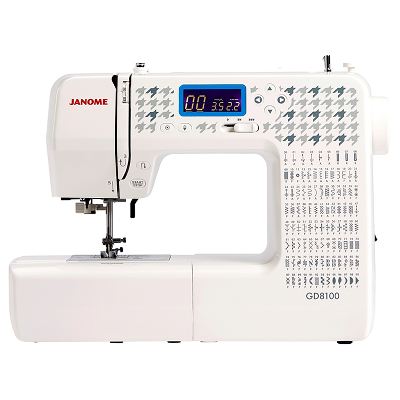 ماكينة خياطة جانومي GD8100 - 100 غرزة