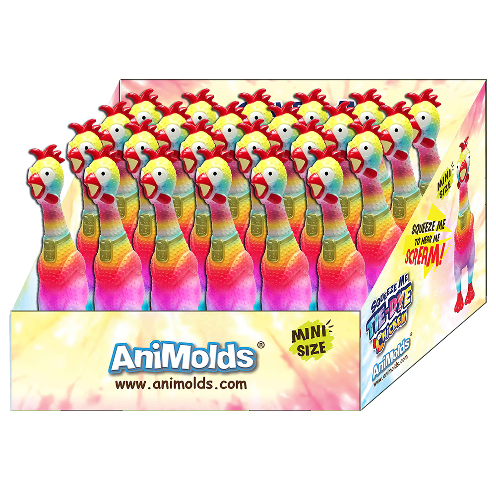 Animolds - Animolds Squeeze Me Mini Chicken Assorted
